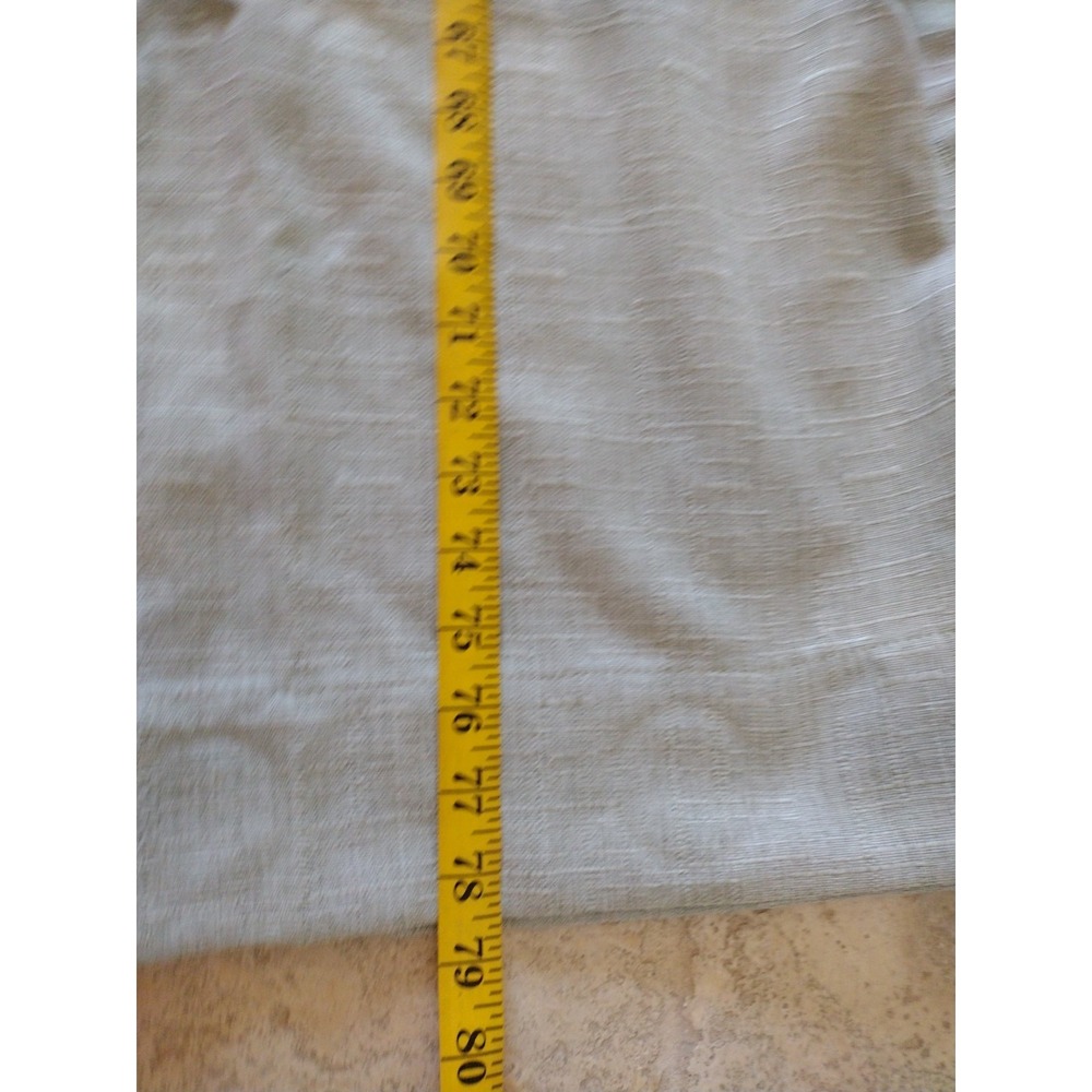 priella window curtain panel grommets 2 pack Sea glass Color 50x78 Lined - Picture 3 of 4